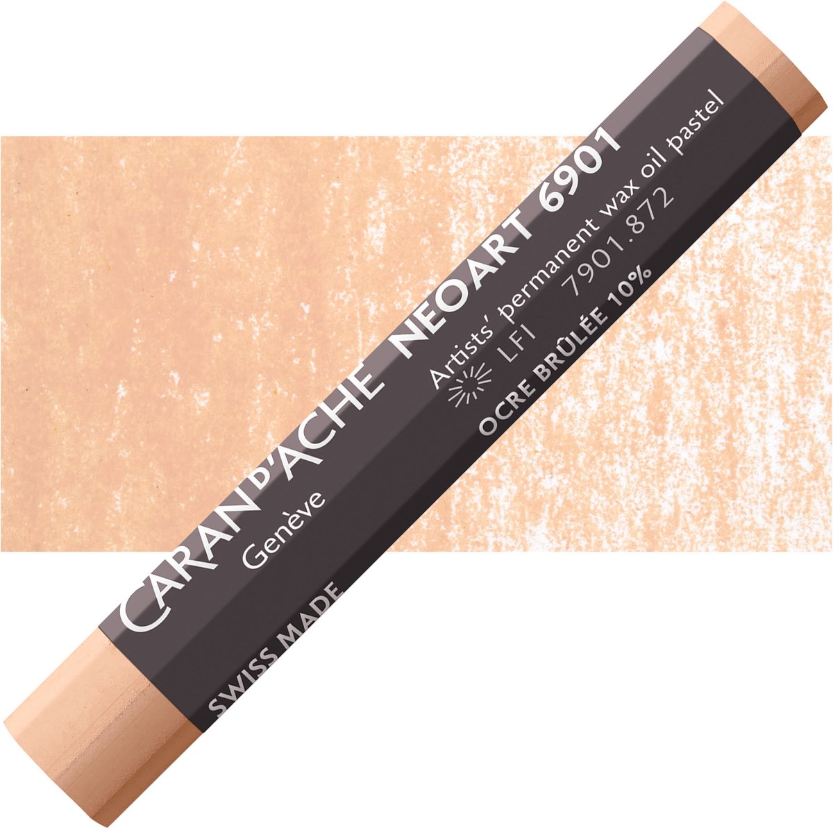 Caran dAche Neoart Permanent Wax Oliepastel - Burnt Ochre 10% (872)